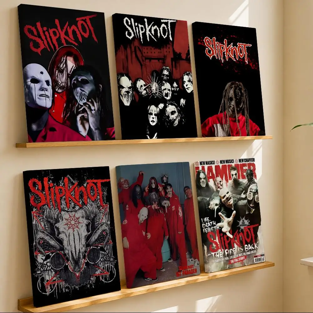Live Rock - Rock grubu S-S-Slipknot temalı, metal çerçeveli