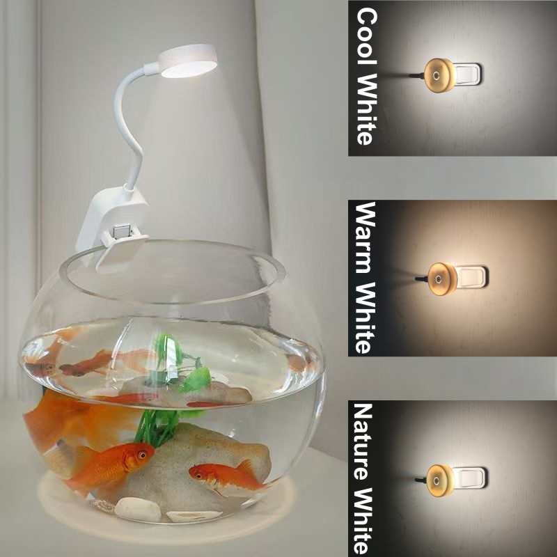 Aquarium Marine Lights - LED Akvaryum Işık Klipsi Balık Tankı