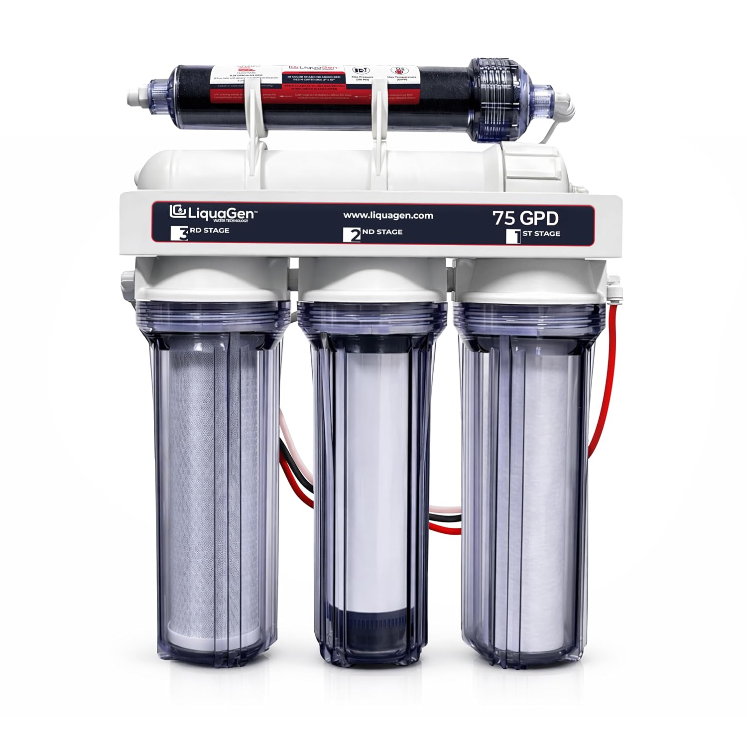 Reef Tank Filter - 5 Aşamalı Ters Ozmoz ve Deiyonizasyon