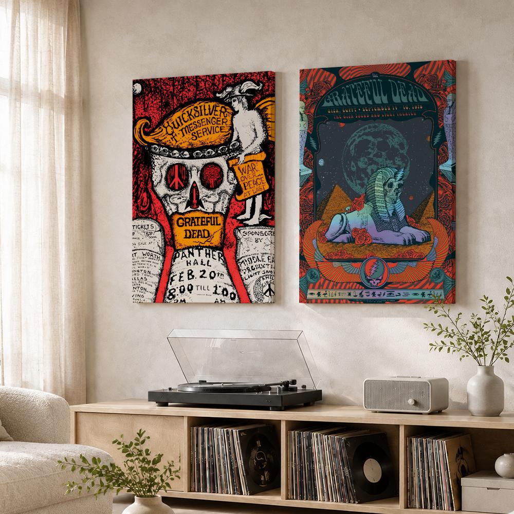 Rock Grubu Grateful Dead Temal - Live Rock incelemesi ve fiyatı